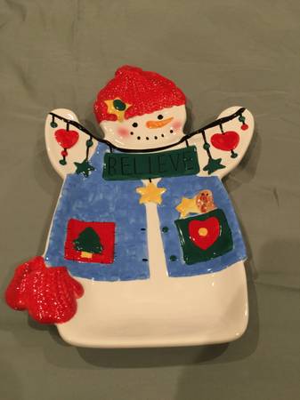 Xmas Ceramic Tray 1
