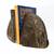 Large Wood Bookends Sculpture Rustic Modern Live Edge 2 thumbnail