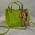 STEVE MADDEN Bkarta Lime green crossbody satchel.  9"T x 12"W in very 1 thumbnail