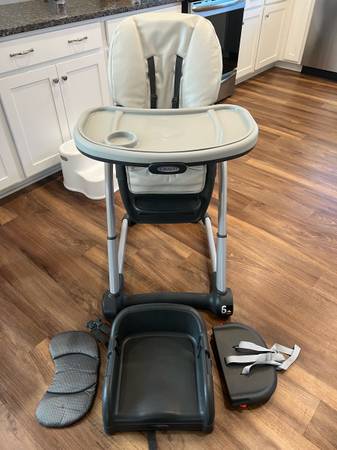aco 6-in-1 Seating System Convertible High Chair 1