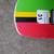 Zumiez Dusters California Flashback Rasta skateboard, lightly used 5 thumbnail