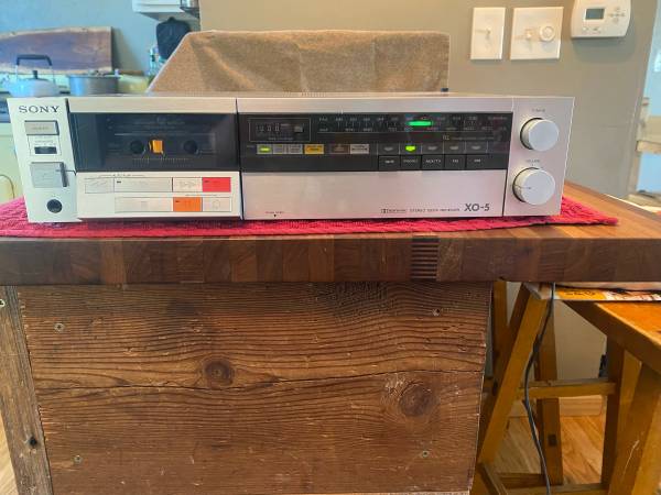 Sony XO5 stereo deck receiver 1