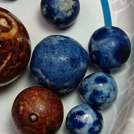 Clay marbles 1
