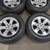 used RAM 1500 6 LUG SILVER ALLOY WHEELS WITH FALKEN TIRES STOCK #4827 4 thumbnail