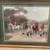 Picture Prints of The FOX HUNT in Solid Oak glass matted frames 3 thumbnail