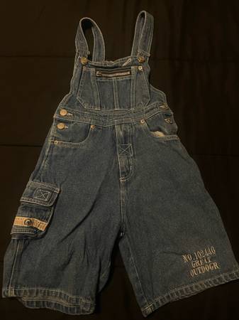 Vintage y2k girl overalls 1