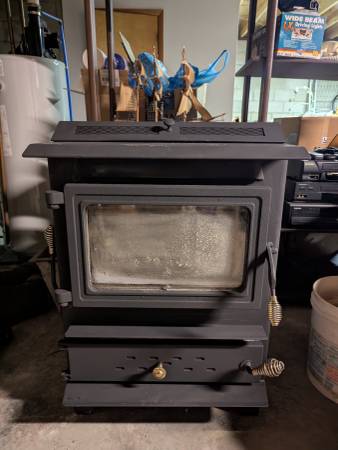 Hitzer 30-95 Gravity Fed Hopper Coal Stove 1