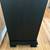 Elegant Black Vintage Nightstand or Small Accent Chest & Opt. Mirror 5 thumbnail