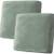 NEW Stretch COVERS 2 Cushion SLIPCOVER Sea Grass Sage Green 1 thumbnail
