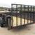 Utility Trailer 83 X 14 Smooth Walls 24" Rear Gate Has 5200 LB Axle 4 thumbnail
