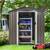 New 5x3 Ft Outdoor Storage Shed, Waterproof Metal Shed, Small Garden Tool Storag 2 thumbnail