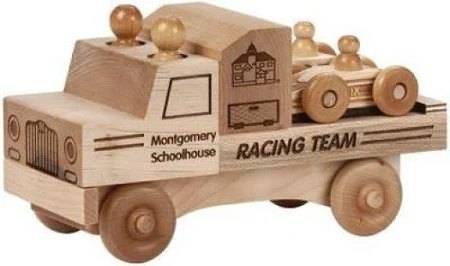 Maple Landmark 76226 Natural Classic Racing Team Truck 1
