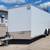 8.5 x 20 7' h 14k Alum Equip Car UTV SxS Enclosed Cargo Trailer w 2 thumbnail