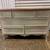 Vintage white with cherry top French provincial 7 drawer dresser 1 thumbnail