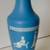 Hand Painted Vintage Vase - Women Fugures Blue and White 7 thumbnail
