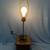 Antique Solid Wood COFFEE GRINDER Table Lamp - Vintage Light Works 2 thumbnail