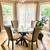 Beautiful and solid dining table with 4 chairs 3 thumbnail