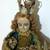 ANTIQUE STATUE ON INFANT JESUS OF PRAGUE - WITH ORIGINAL CLOTHING 3 thumbnail