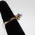 14k Yellow Gold Pearl Ring w/Clear Stones(Size 6 1/4) 6 thumbnail
