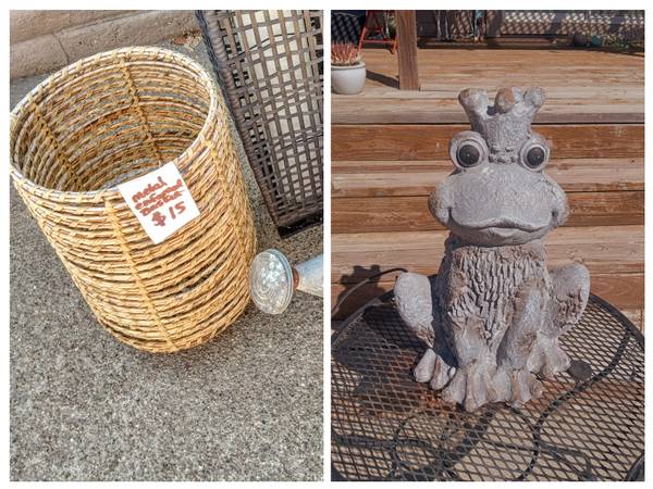 PATIO AND GARDEN DECOR PRICING SHOWN IN PHOTOS 1