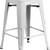 White metal barstools (take one or more) 1 thumbnail