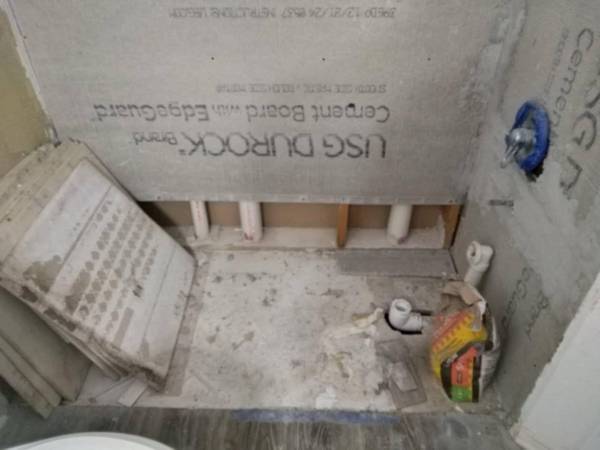 Bathroom remodel 1