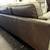 3pc Gray Leather Corner Sectional 9 thumbnail