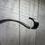 18" Fleur de Lis detail Wall Hanger Plant Bracket, Wrought Iron 7 thumbnail