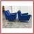 West Elm Carlo Mid Century Arm Chairs, Pair 6 thumbnail