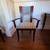 Gorgeous mahogany dining set, table + 8 chairs, espresso finish 8 thumbnail