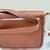 Fossil's Brown leather Lennox small flap crossbody bag 4 thumbnail