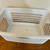 white, plastic 2-bushel laundry basket 2 thumbnail