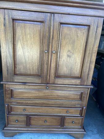 Solid Wood Armoire / Storage Cabinet 1