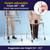 MEDICAL FOLDING ROLLING WALKER WITH WHEELS, NEW ! 3 thumbnail
