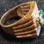 Sterling Silver Ring Stamped 925 Gold Tone overlay Size 10 4 thumbnail