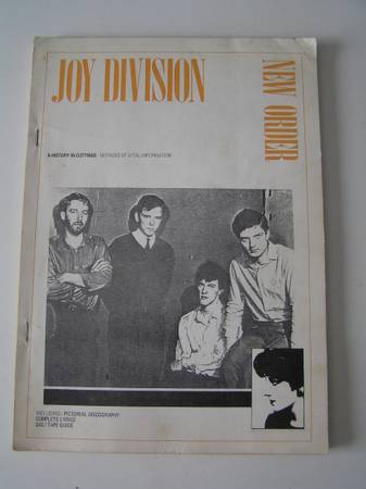 JOY DIVISION *HISTORY IN CUTTINGS * 160pp. VITAL INFORMATION 1