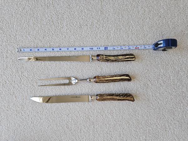 Henckels Zwilling Solingen German Steel Stag Horn 1