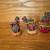 3 Mini Terracotta Beaded Jebena Coffee Pots from Sudan (All 3 for $40) 2 thumbnail