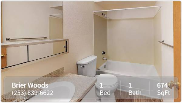 $1,800 / 1br - 674ft2 - Best value in Federal Way. All the trimmings for a great low price! (Federal Way)63852577324033121
