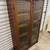 Antique oak Victorian glass bookcase 2 thumbnail