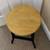 Vintage black industrial stool round seated 3 thumbnail