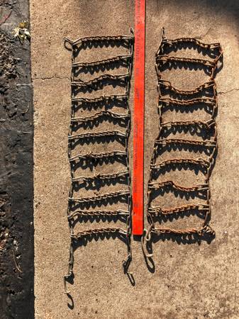 Snowthrower Snow Blower Thrower Tire Chains 25¢ 1