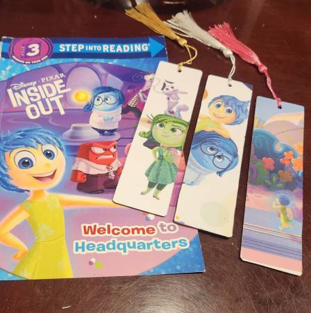 Inside Out - Set of 10 Wooden Bookmarks 1