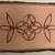Celtic Four Rings and Flowers Knot Work Wood Burning 1 thumbnail