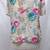 Vintage 100% Silk Floral Keyhole Blouse by Clio - Women's M 5 thumbnail
