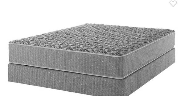 Boxspring, Queen Mattress, Bed frame 1