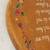 Vintage Rare Find Wooden Round Plaque "Oh please do not kiss me" Wall Home Decor 7 thumbnail