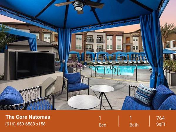 $2,126 / 1br - 764ft2 - Magnificent Clubhouse with Wi-Fi and Multiple Screens, Tour Today (SACRAMENTO, CA)63961339241475120
