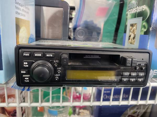 Radio with cassette player 1