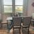 Modern Contemporary Dining set: Solid table with 6 chairs 1 thumbnail